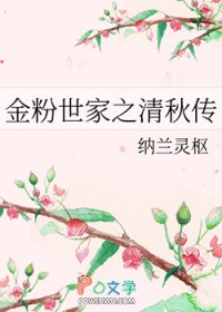 《金粉世家之清秋傳》封面